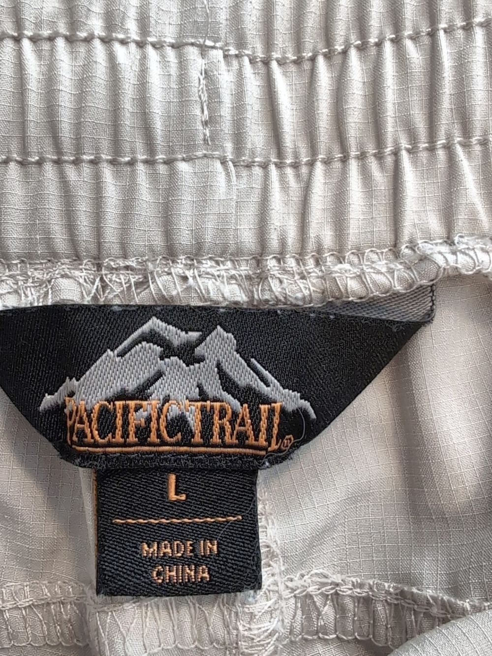 Pacific Trail Cream Women's Stretch Drawstring Shorts Large - Picture 3 of 12